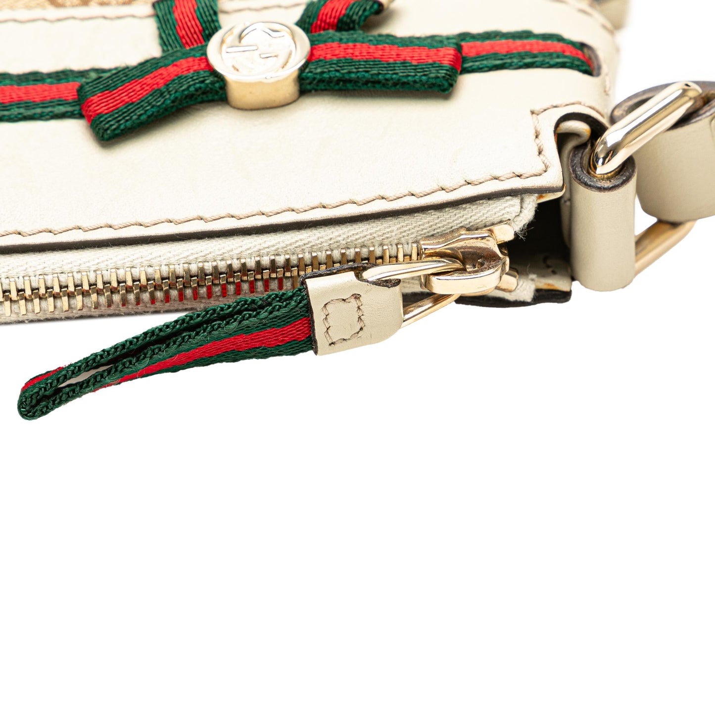 Gucci GG Canvas Web Mayfair Crossbody (SHG-Z9RL30)