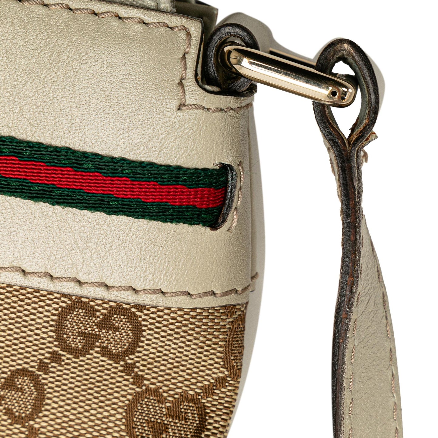 Gucci GG Canvas Web Mayfair Crossbody (SHG-Z9RL30)