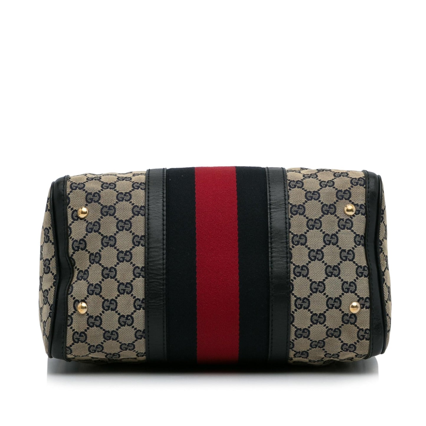 Gucci GG Canvas Web Satchel (SHG-xupd8y)