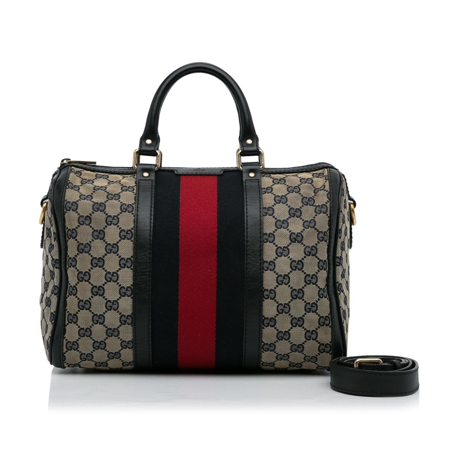 Gucci GG Canvas Web Satchel (SHG-xupd8y)
