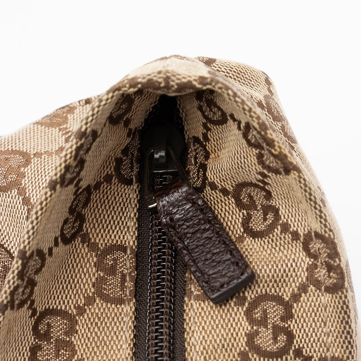 Gucci GG Canvas Web Small Tote (SHF-zJSZ0v)