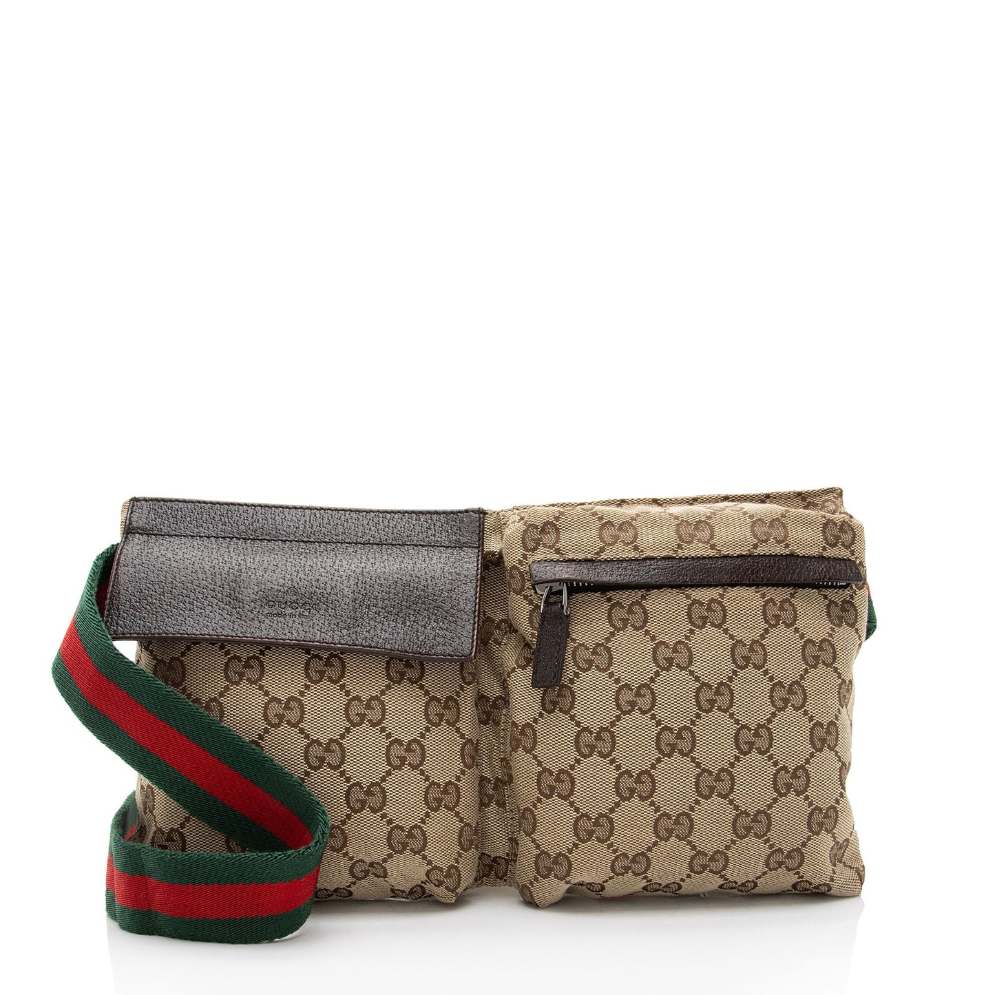 Gucci GG Canvas Web Belt Bag (SHF-awgWqk)