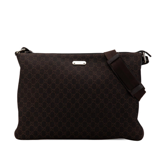 Gucci GG Denim Crossbody (SHG-VCWzhC)