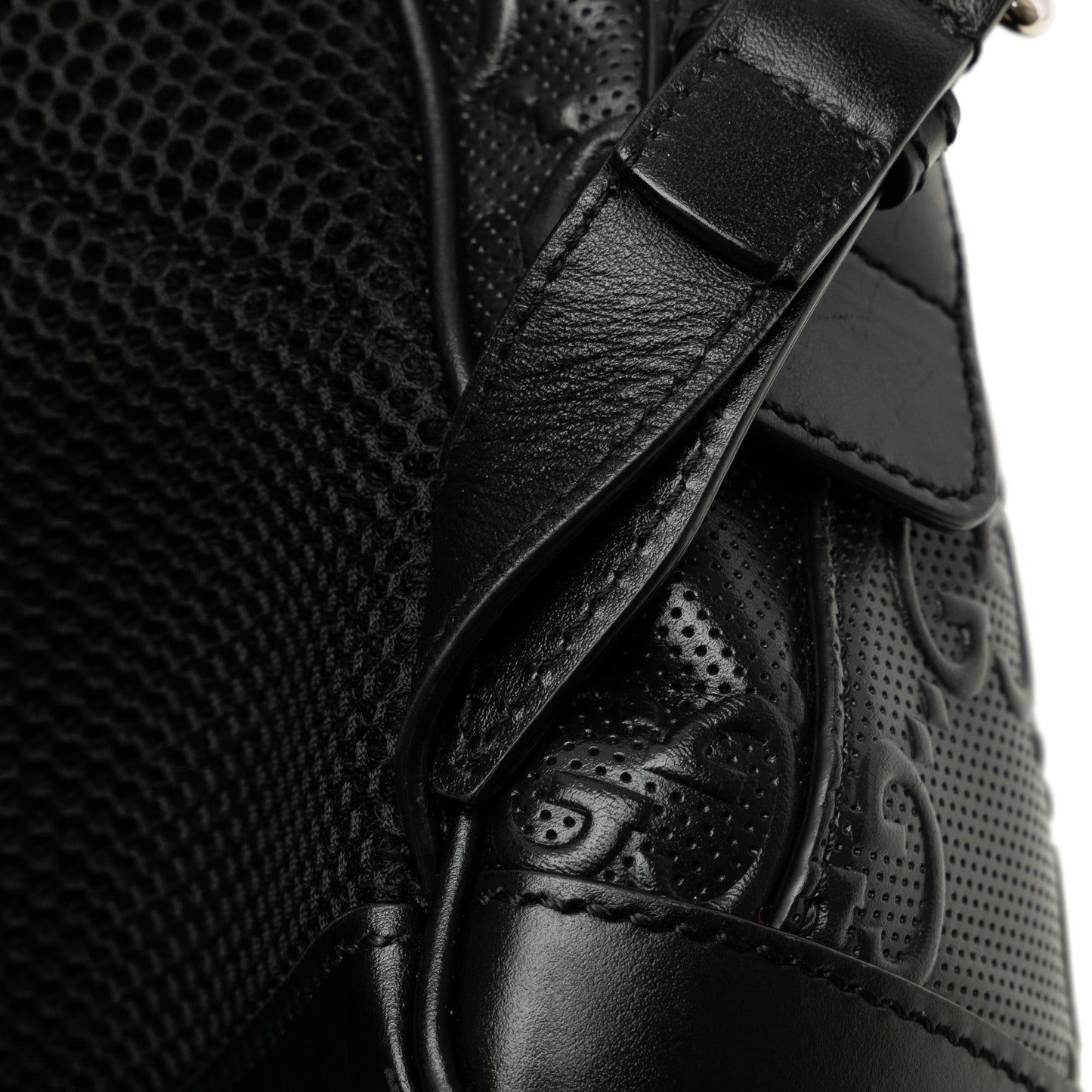 Gucci GG Embossed Tennis Backpack (SHG-MZSdOA)