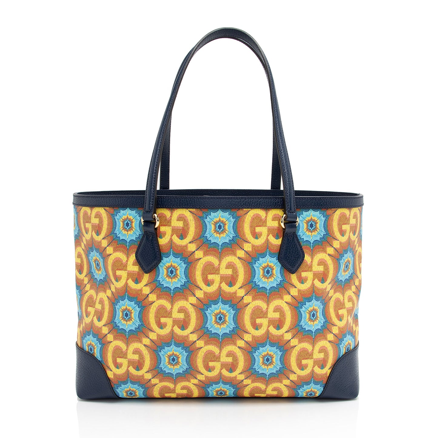 Gucci GG Kaleidoscope Canvas 100th Anniversary Medium Tote (SHF-vURevc)