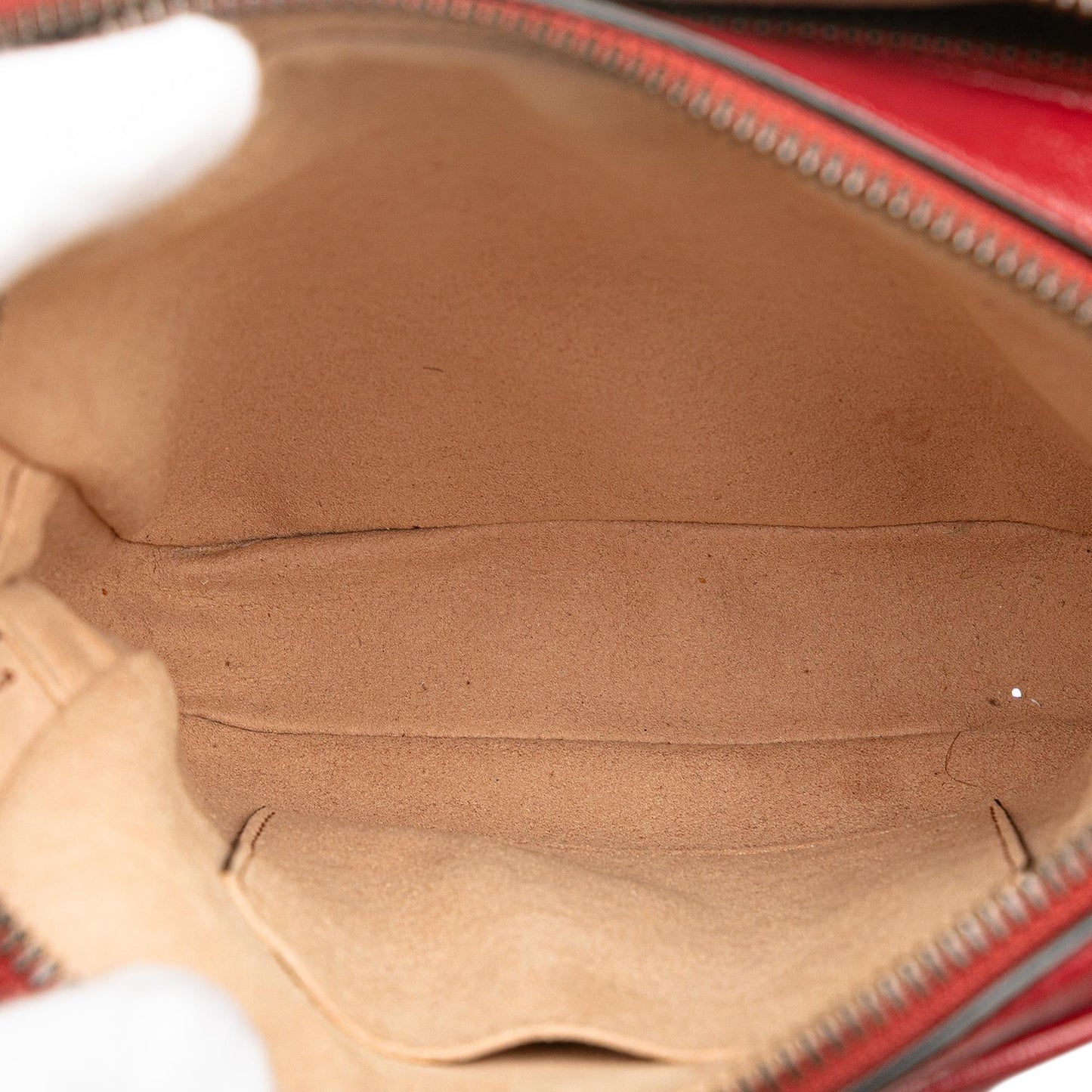 Gucci GG Marmont Leather Matelasse Double Zip Crossbody