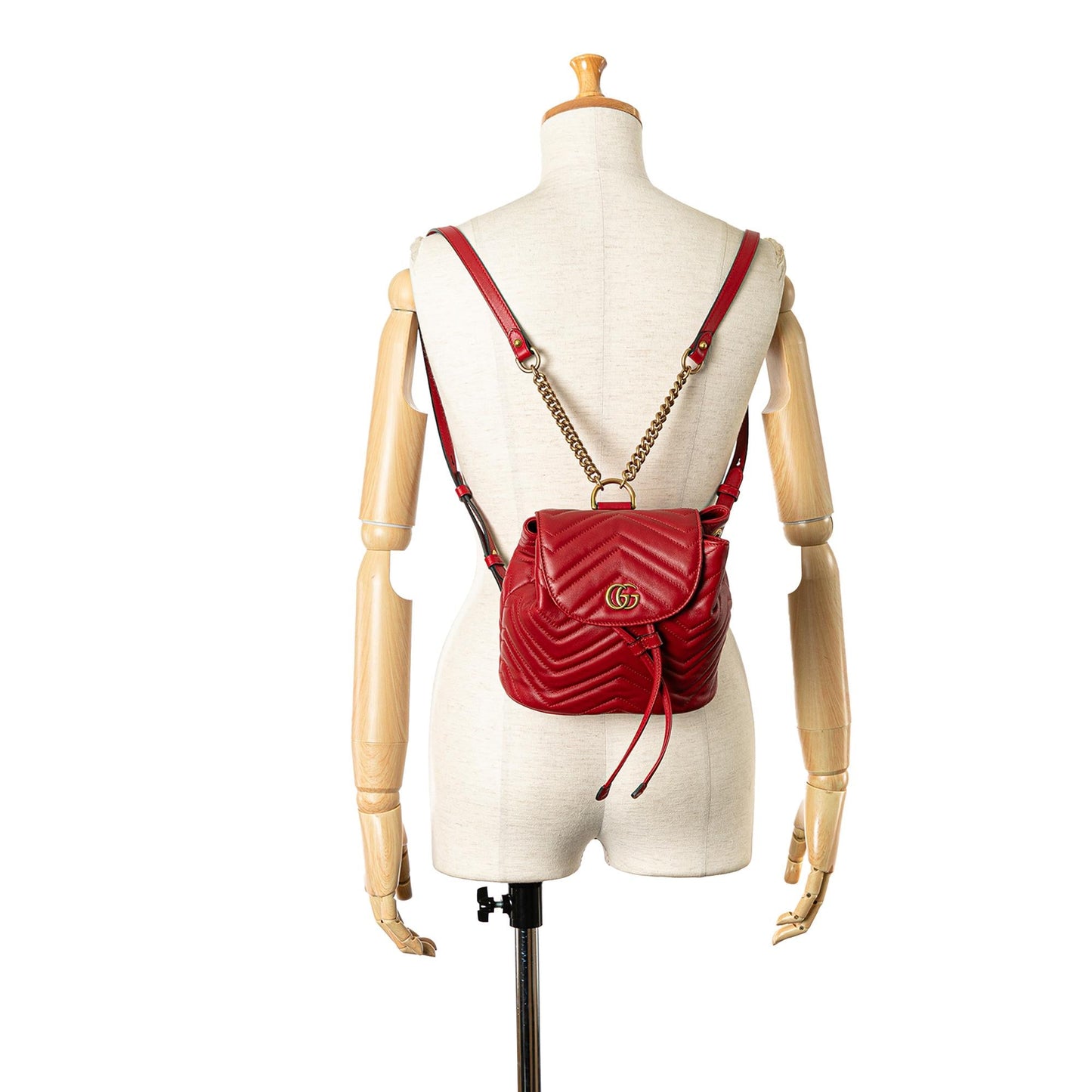 Gucci GG Marmont Matelasse Backpack (SHG-FFaOxi)