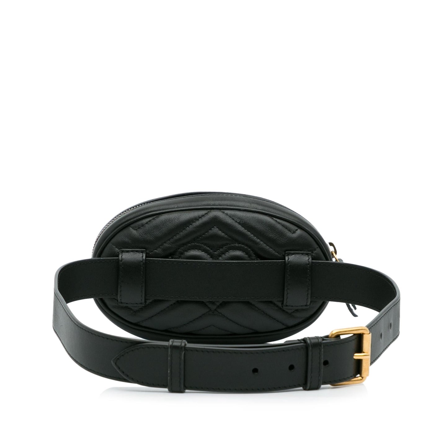 Gucci GG Marmont Matelasse Belt Bag (SHG-zarcVL)