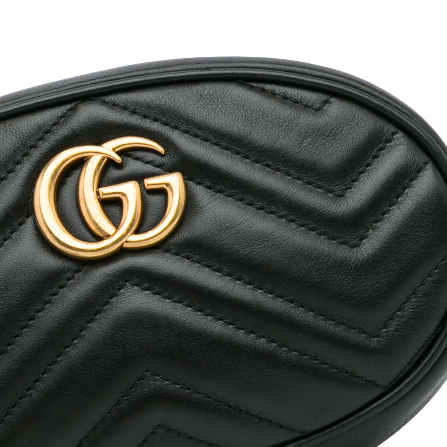 Gucci GG Marmont Matelasse Belt Bag (SHG-zarcVL)