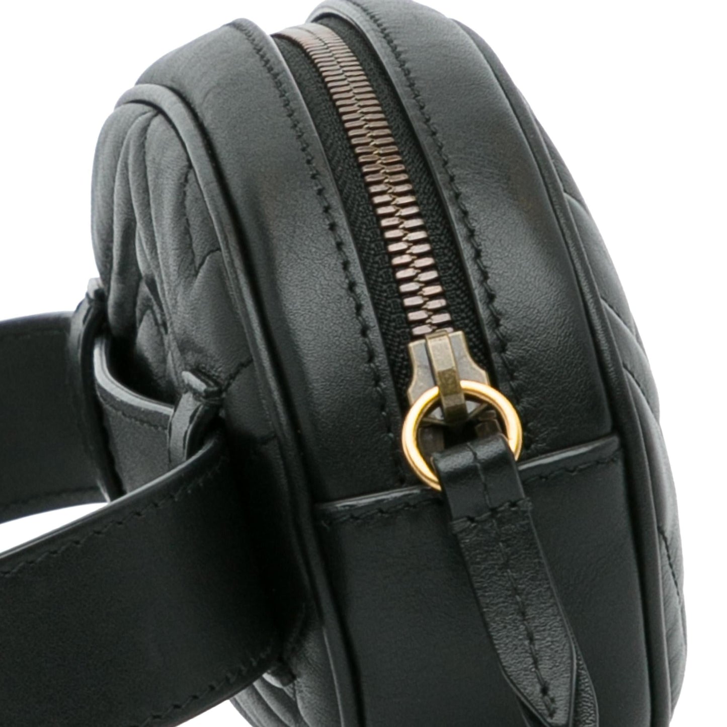 Gucci GG Marmont Matelasse Belt Bag (SHG-zarcVL)