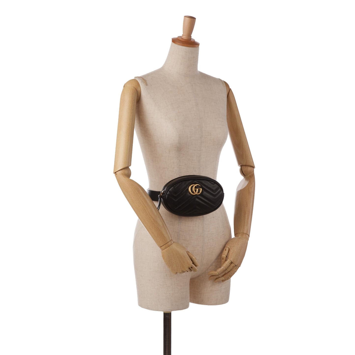 Gucci GG Marmont Matelasse Belt Bag (SHG-zarcVL)