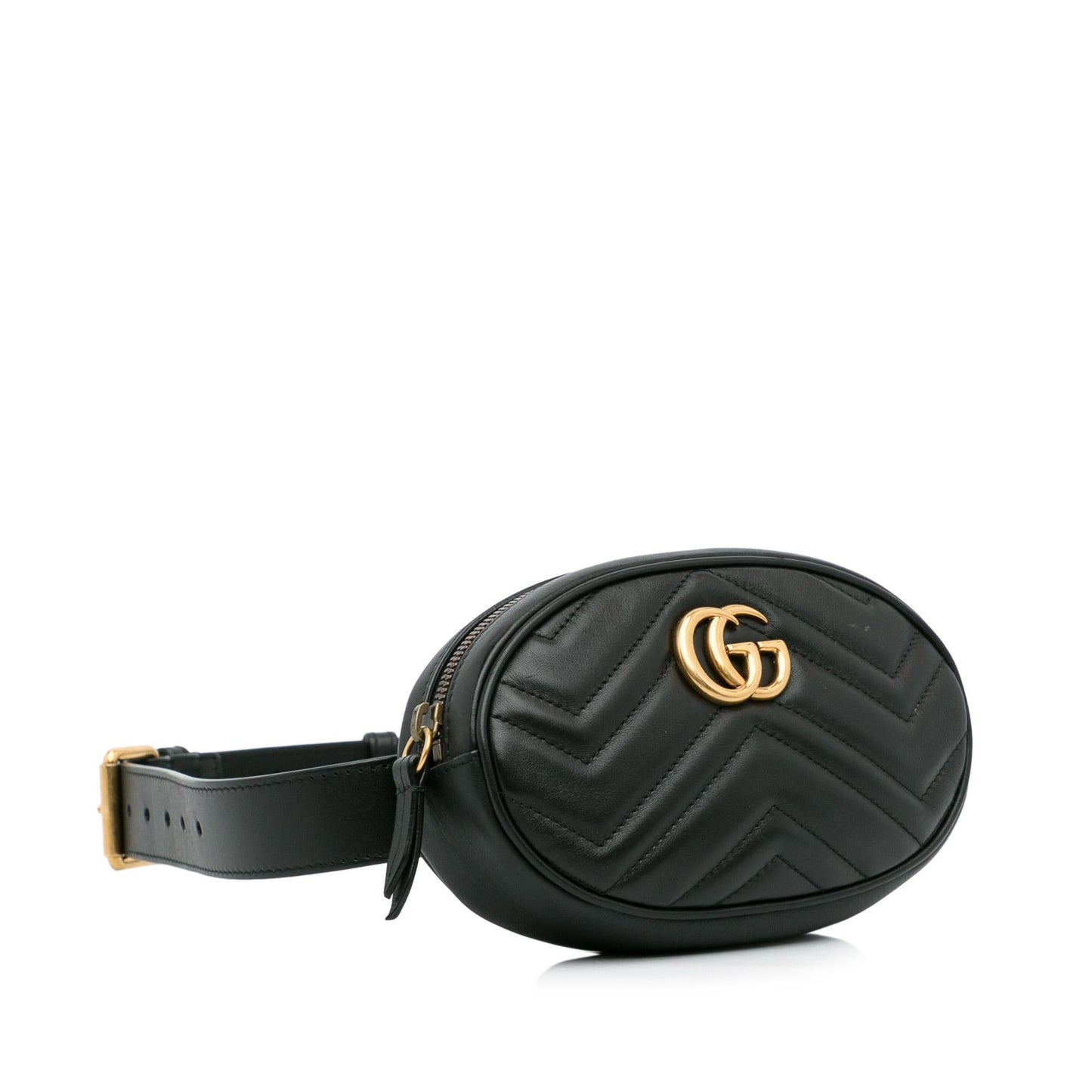 Gucci GG Marmont Matelasse Belt Bag (SHG-zarcVL)