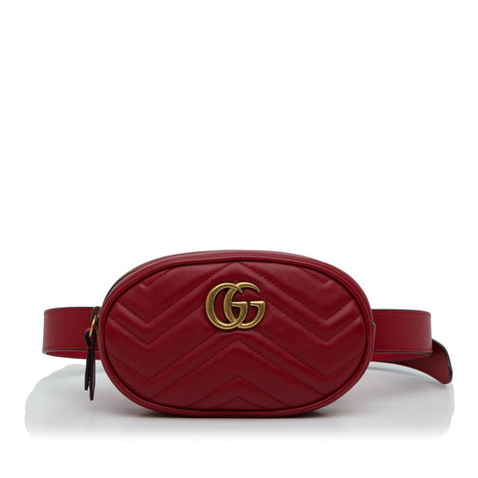 Gucci GG Marmont Matelasse Belt Bag (SHG-4nTAuV)
