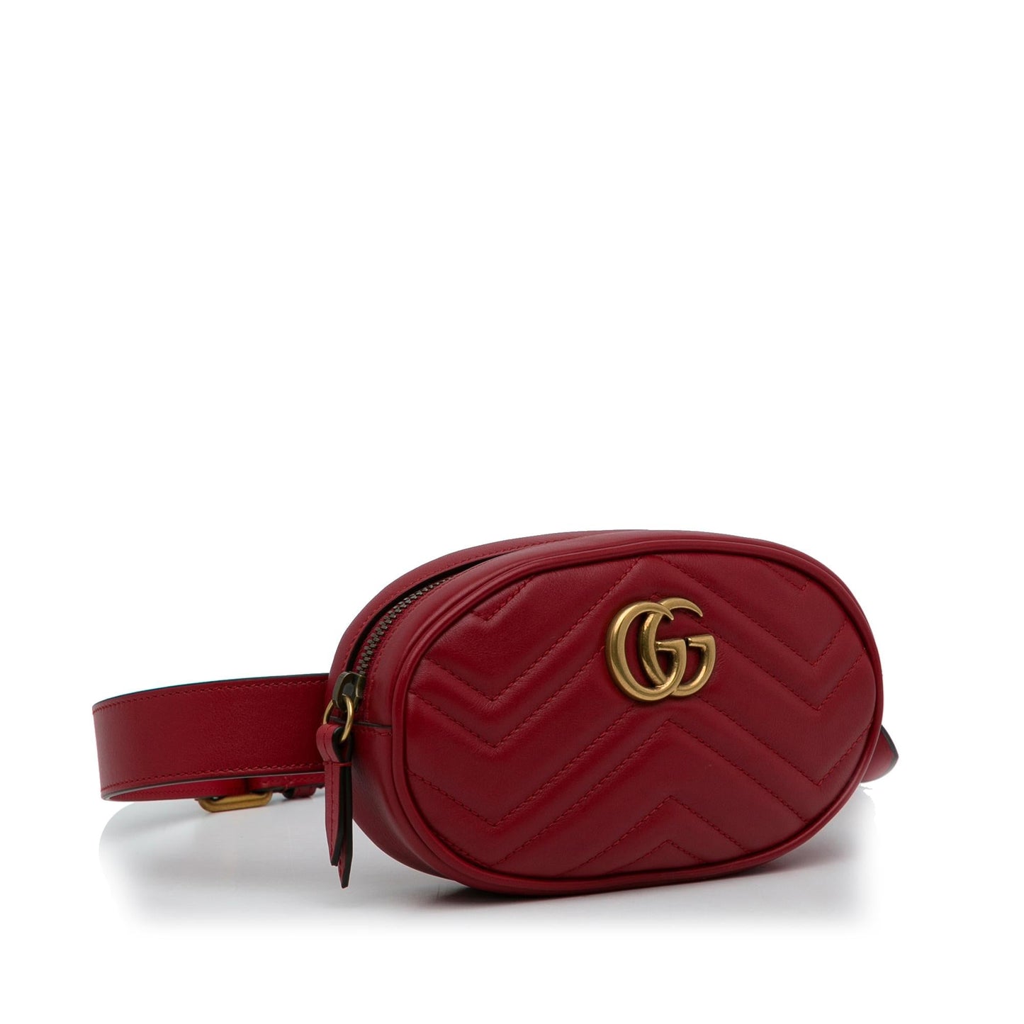 Gucci GG Marmont Matelasse Belt Bag (SHG-4nTAuV)