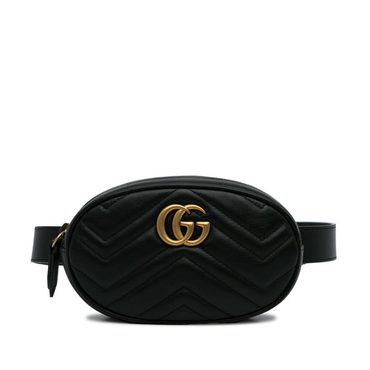 Gucci GG Marmont Matelasse Belt Bag (SHG-AvFlKx)