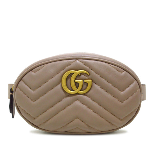Gucci GG Marmont Matelasse Belt Bag (SHG-t3pAuf)