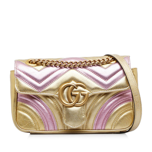 Gucci GG Marmont Matelasse Crossbody Bag (SHG-IzbFlG)