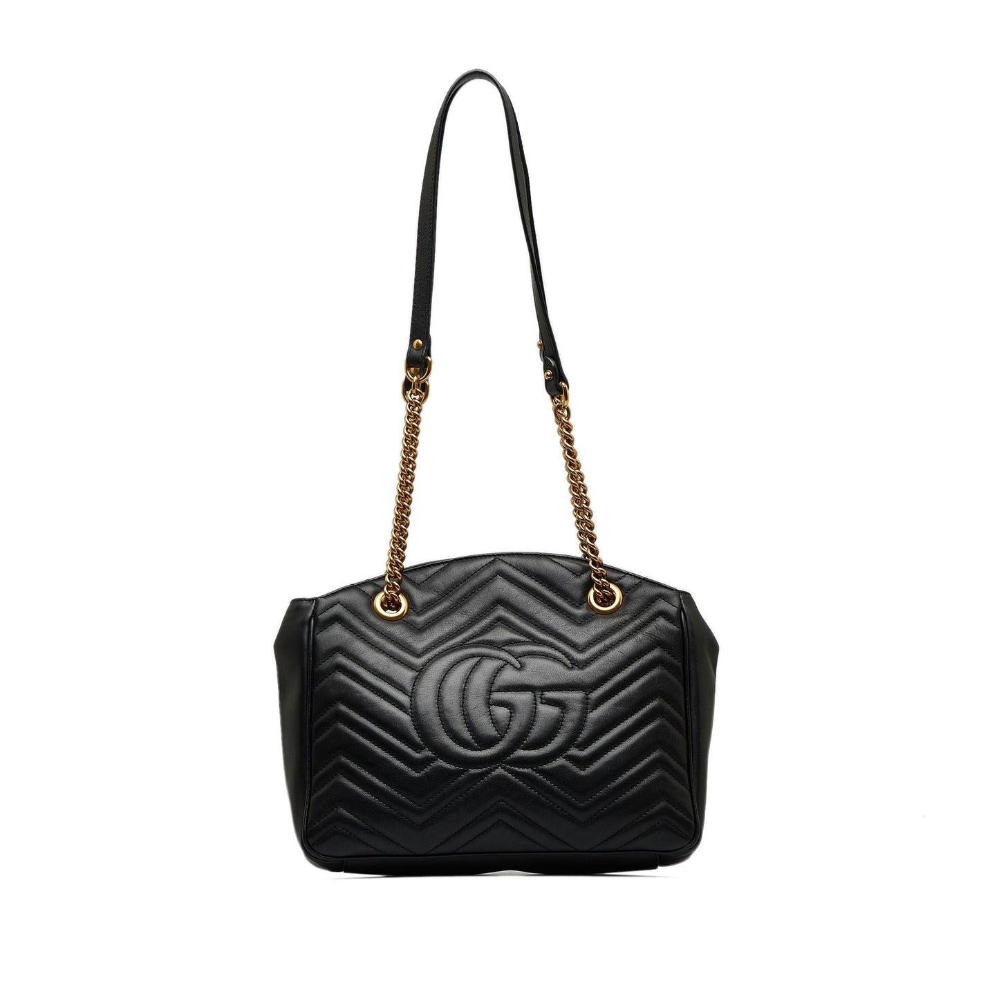 Gucci GG Marmont Matelasse Leather Shoulder Bag (SHG-dnIlcK)