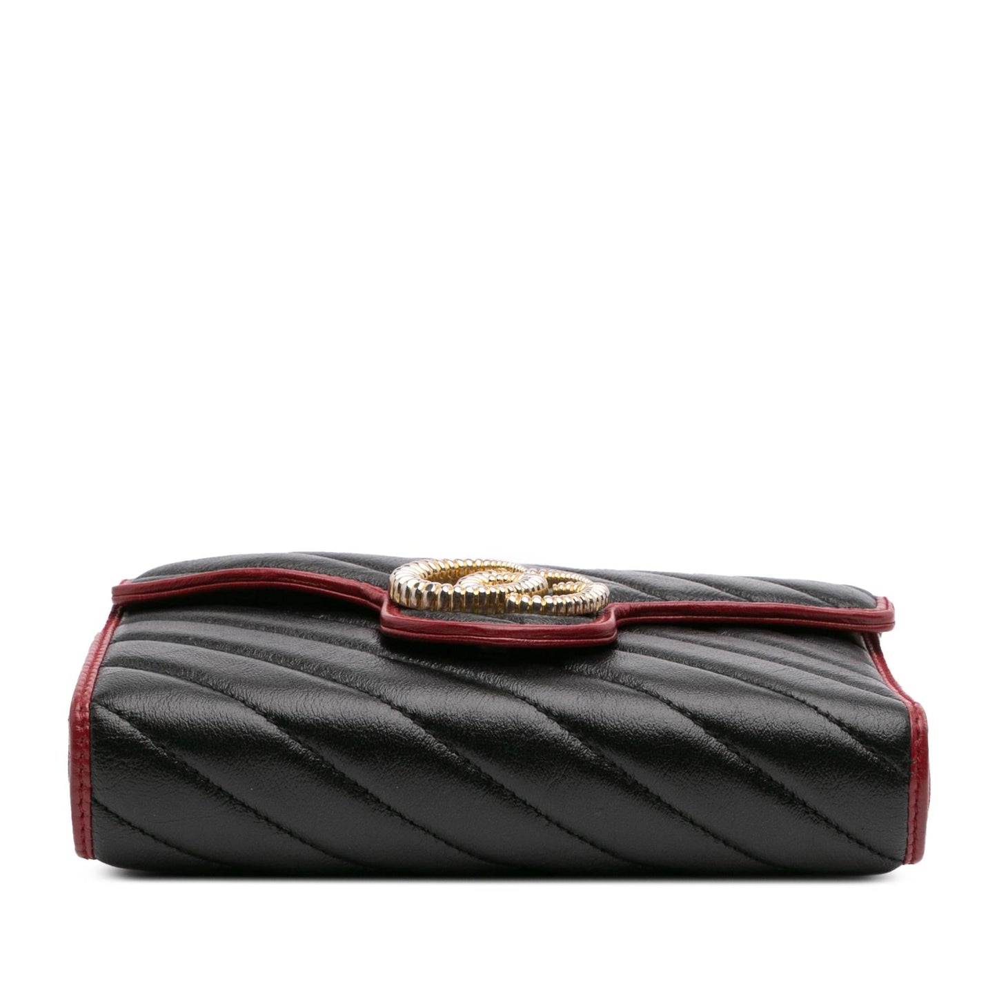 Gucci GG Marmont Matelasse Leather Torchon Wallet On Chain