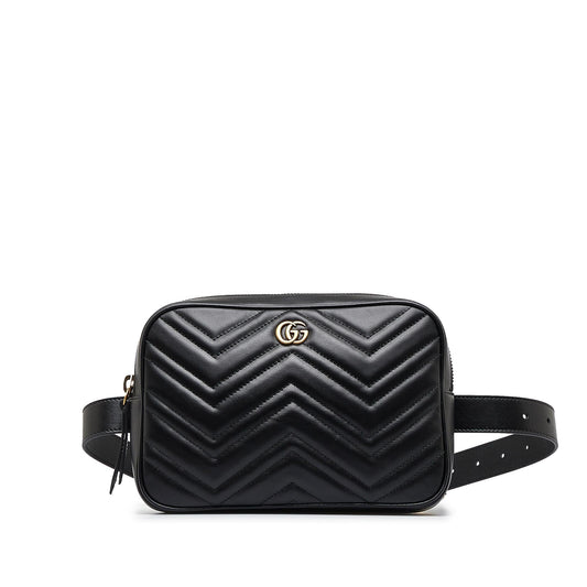Gucci GG Marmont Matelasse Square Belt Bag (SHG-zYxANO)