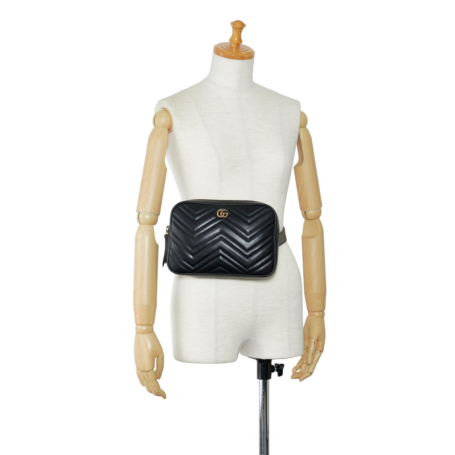 Gucci GG Marmont Matelasse Square Belt Bag (SHG-zYxANO)