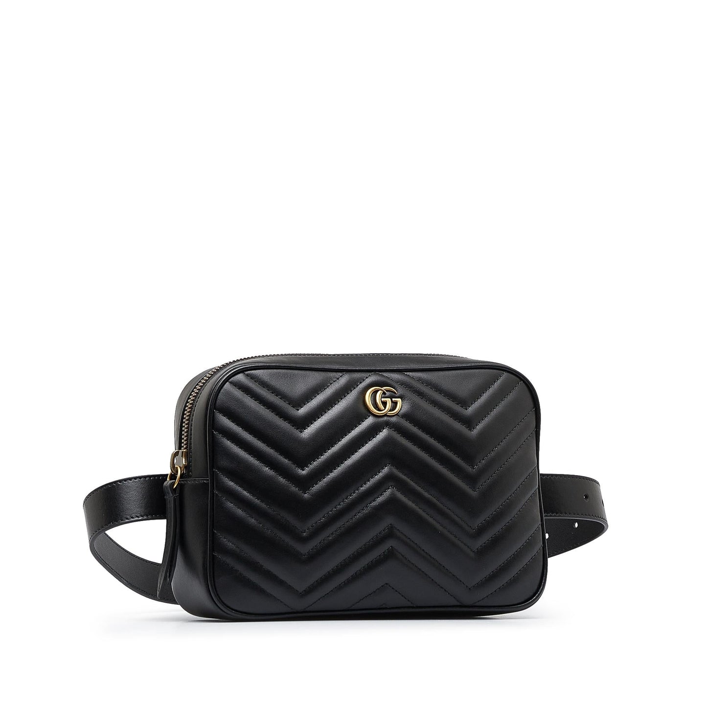 Gucci GG Marmont Matelasse Square Belt Bag (SHG-zYxANO)