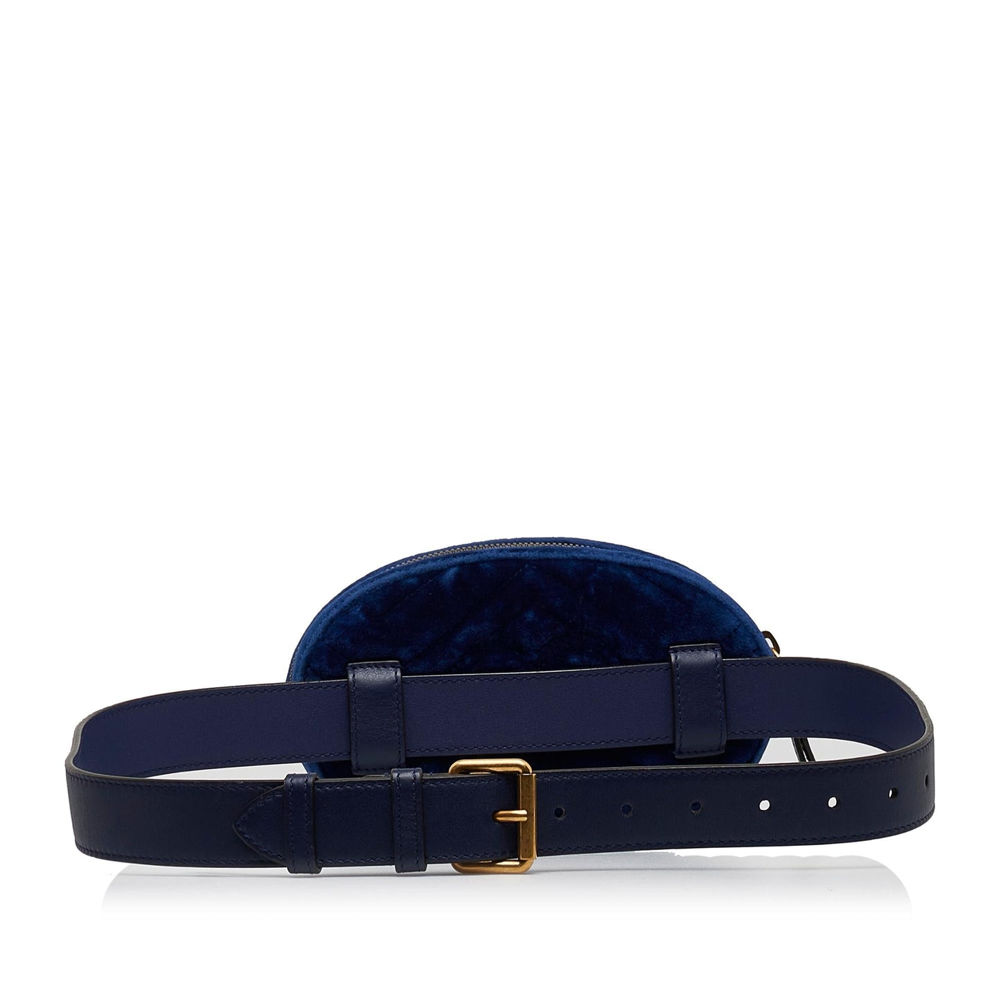 Gucci GG Marmont Matelasse Velvet Belt Bag