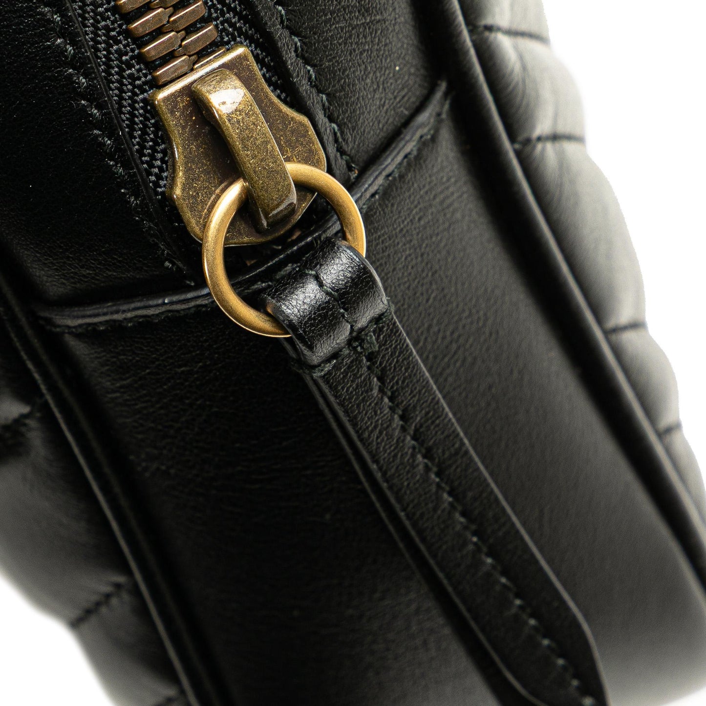 Gucci GG Marmont Square Leather Matelasse Belt Bag