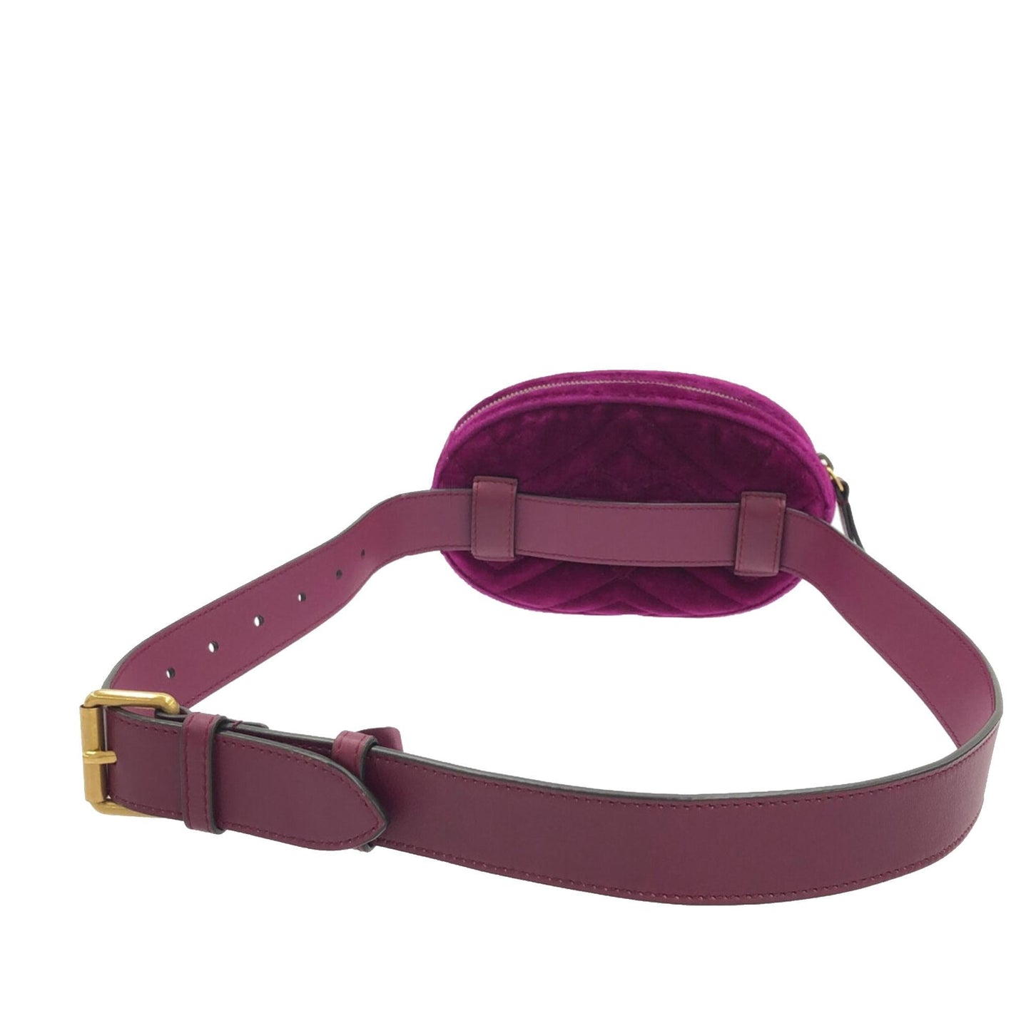 Gucci GG Marmont Velvet Belt Bag (SHG-OGdEfS)