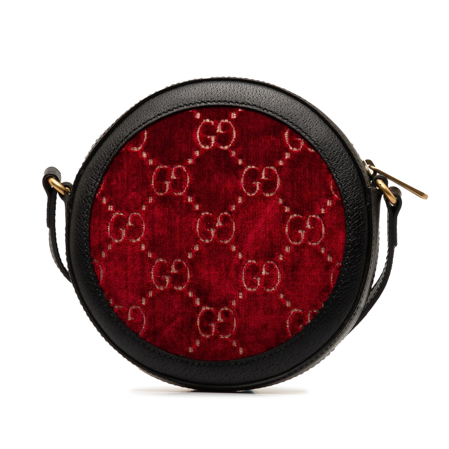 Gucci GG Marmont Velvet Round Crossbody (SHG-ReSuV0)