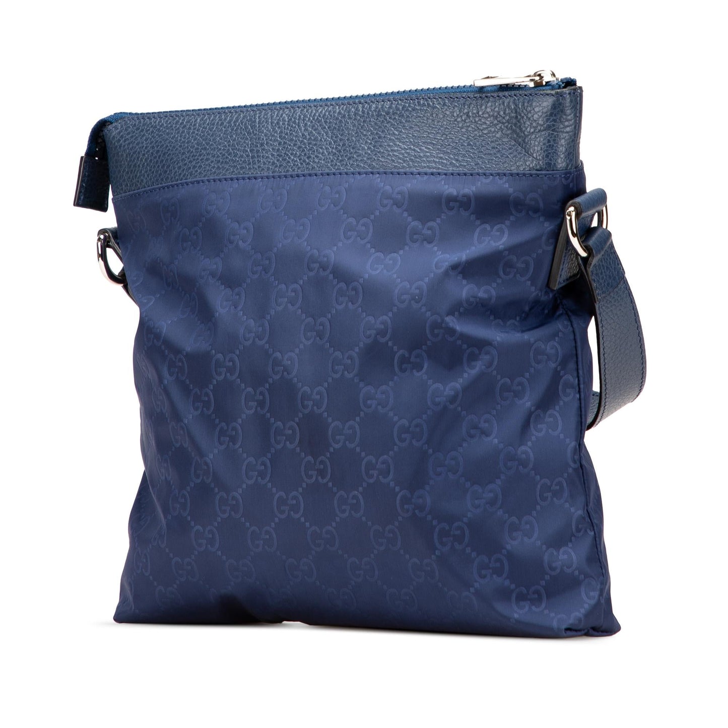 Gucci GG Nylon Flat Messenger Bag