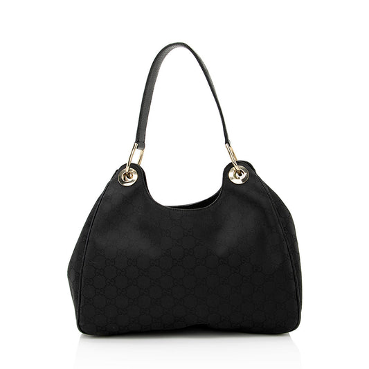 Gucci GG Nylon Shoulder Bag (SHF-21944)