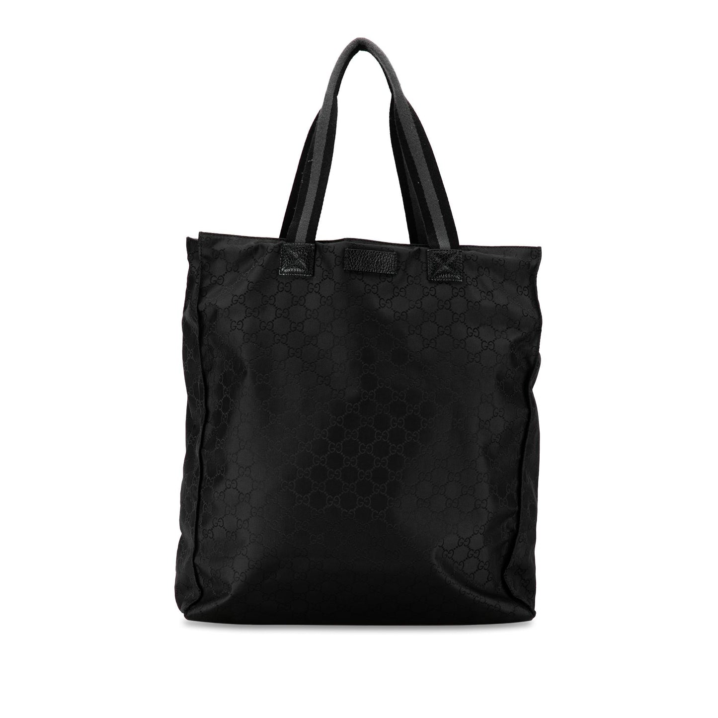 Gucci GG Nylon Web Tote (SHG-fNZUly)