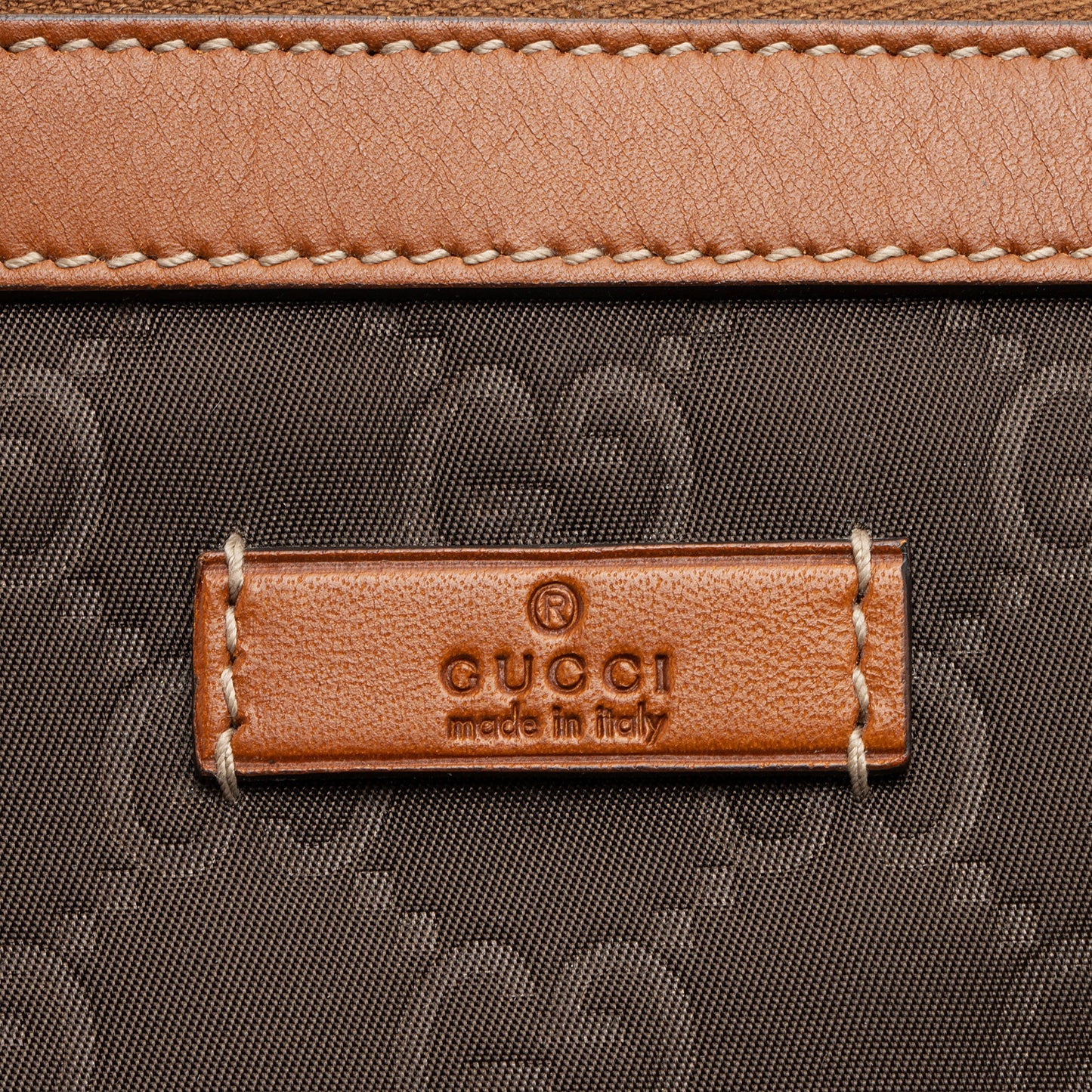 Gucci GG Nylon Zip Pouch