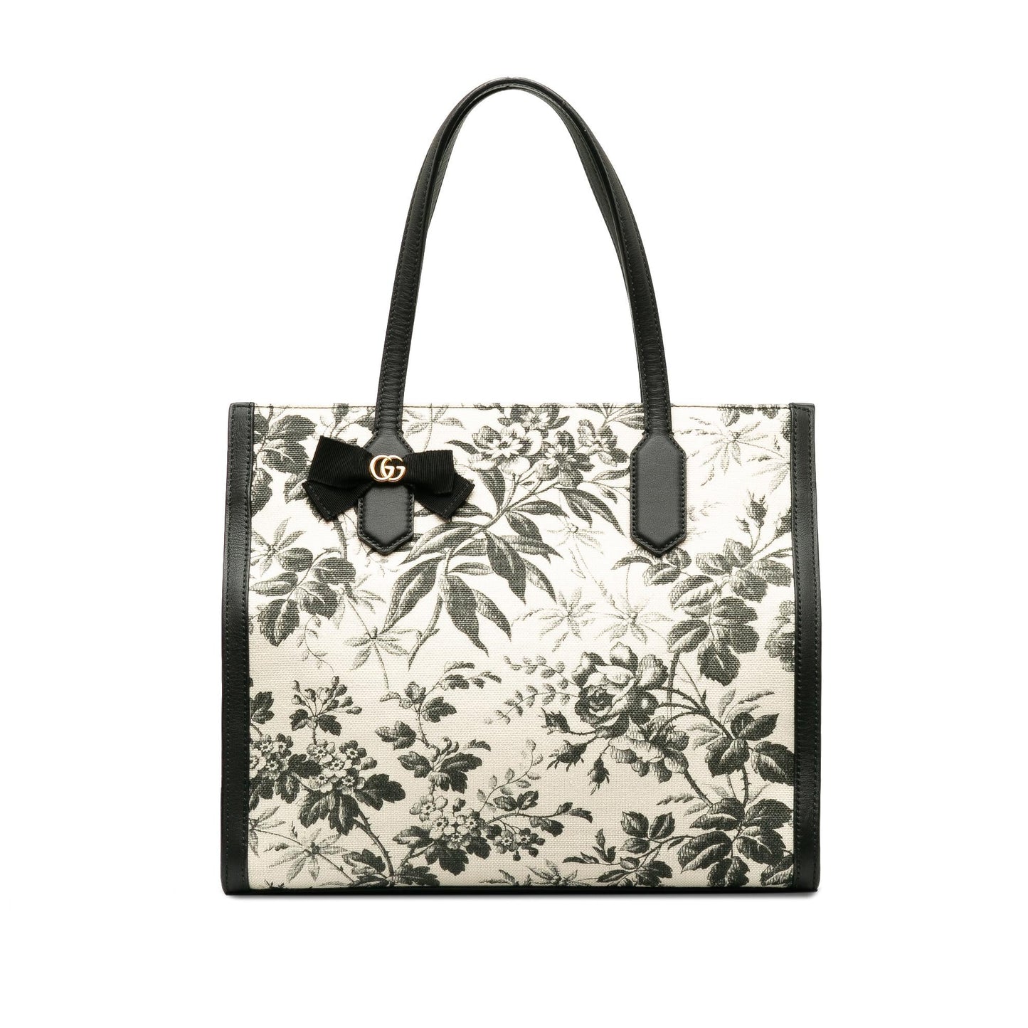 Gucci GG Ribbon Herbarium Tote (SHG-7OJiGT)