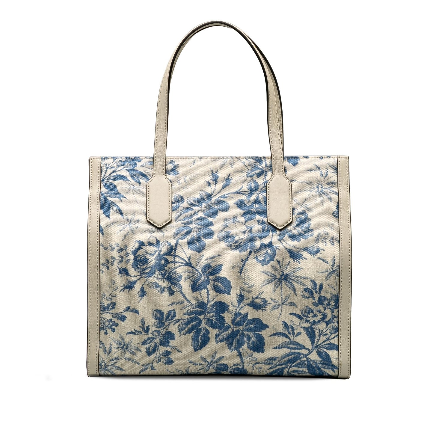 Gucci GG Ribbon Herbarium Tote (SHG-Y61akz)