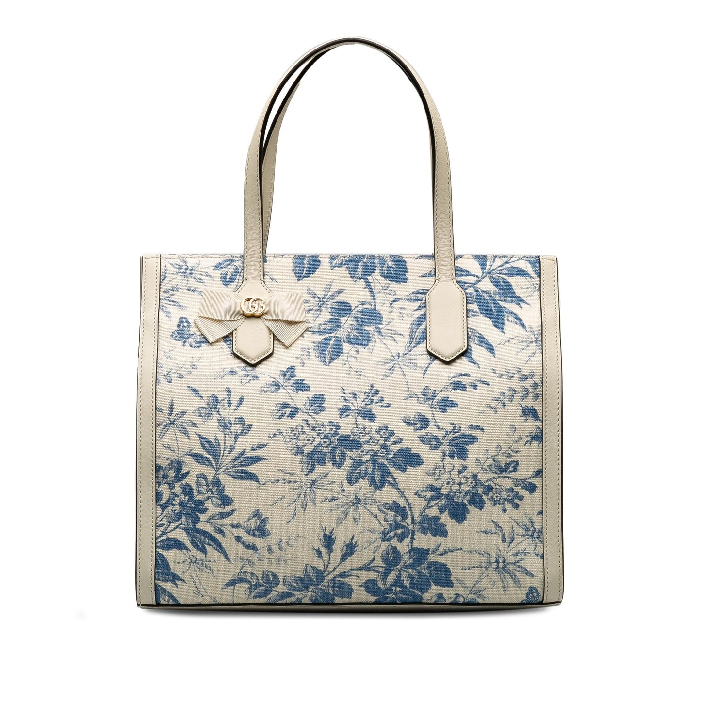 Gucci GG Ribbon Herbarium Tote (SHG-Y61akz)