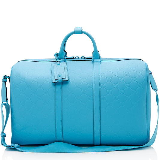 Gucci GG Rubber Effect Large Duffle