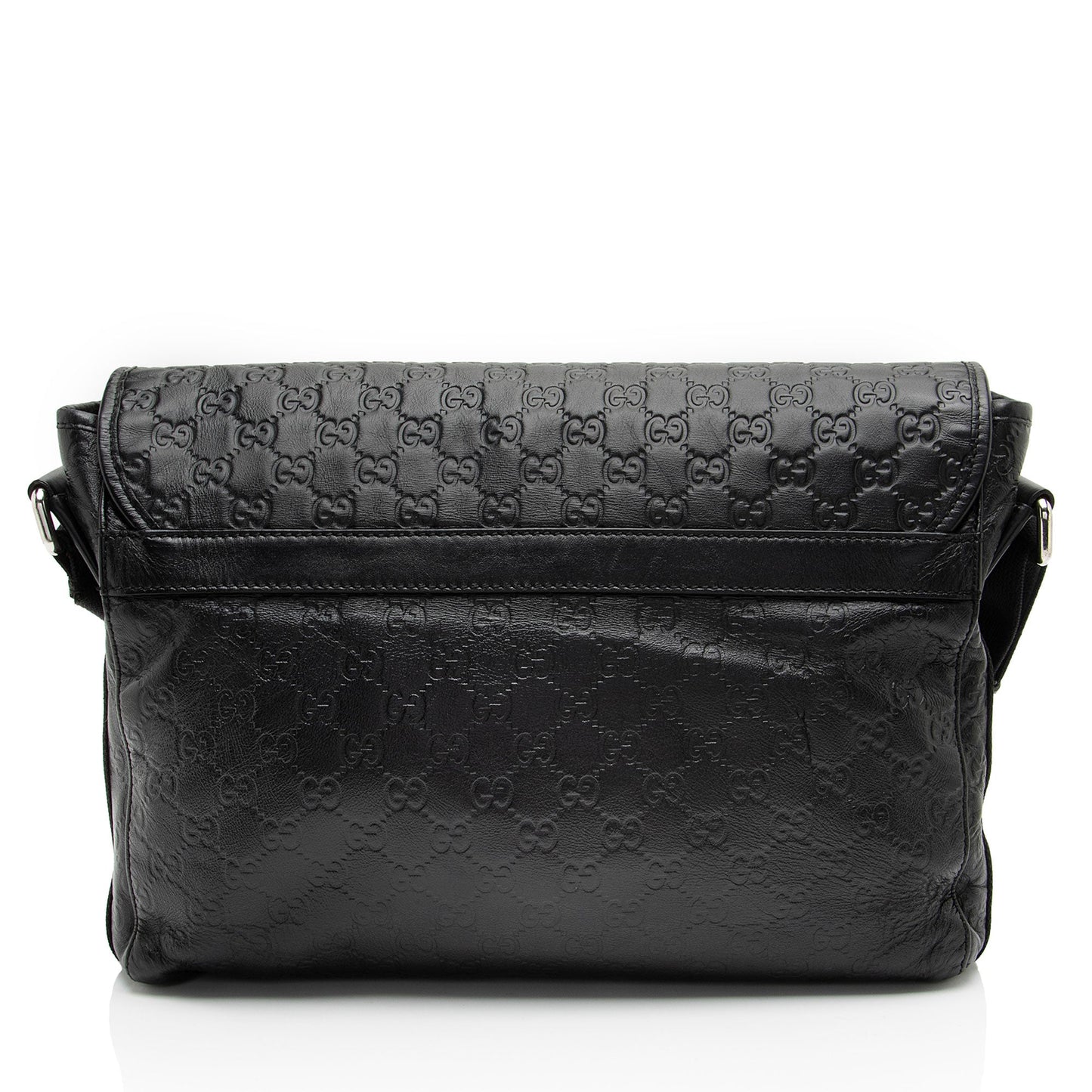 Gucci GG Rubber Effect Web Medium Messenger