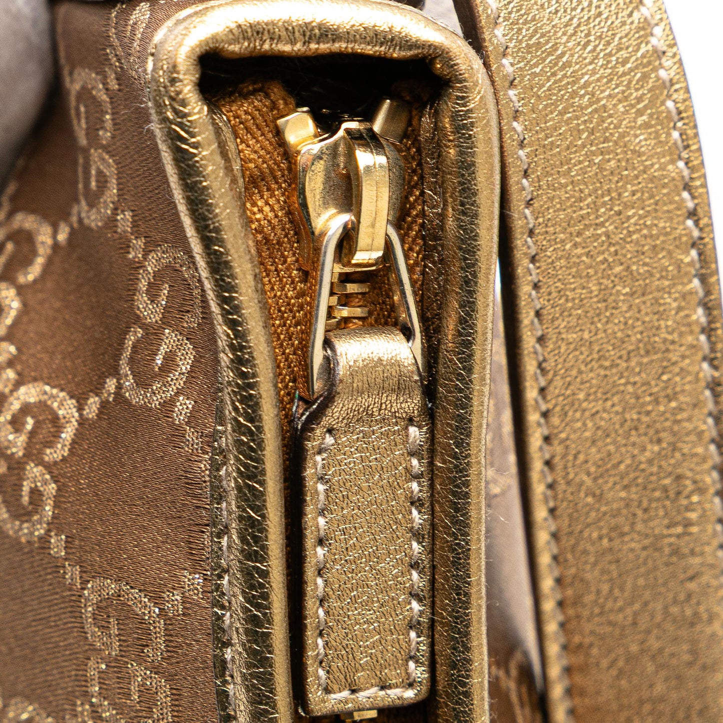 Gucci GG Satin Abbey D Ring Crossbody