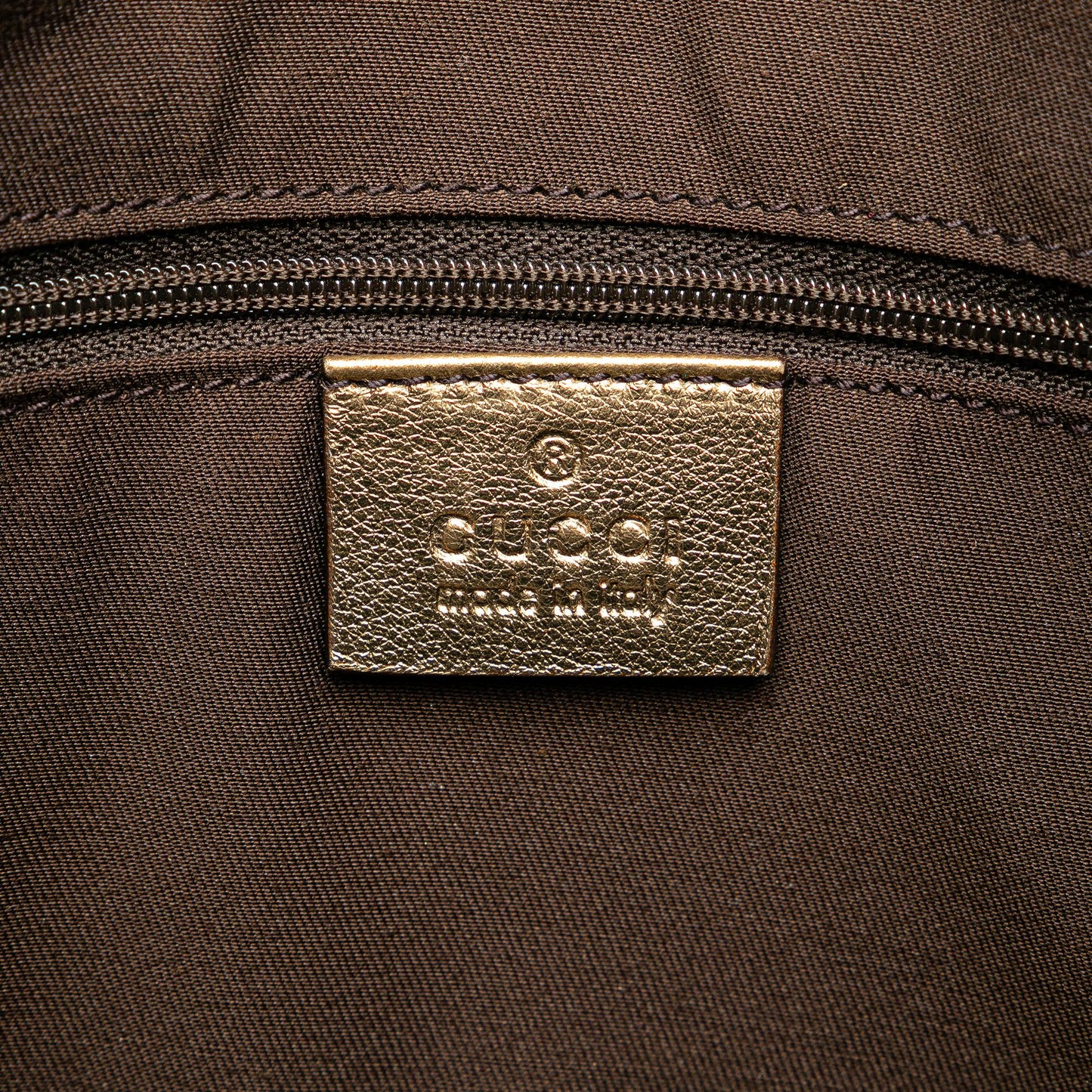 Gucci GG Satin Abbey D Ring Crossbody
