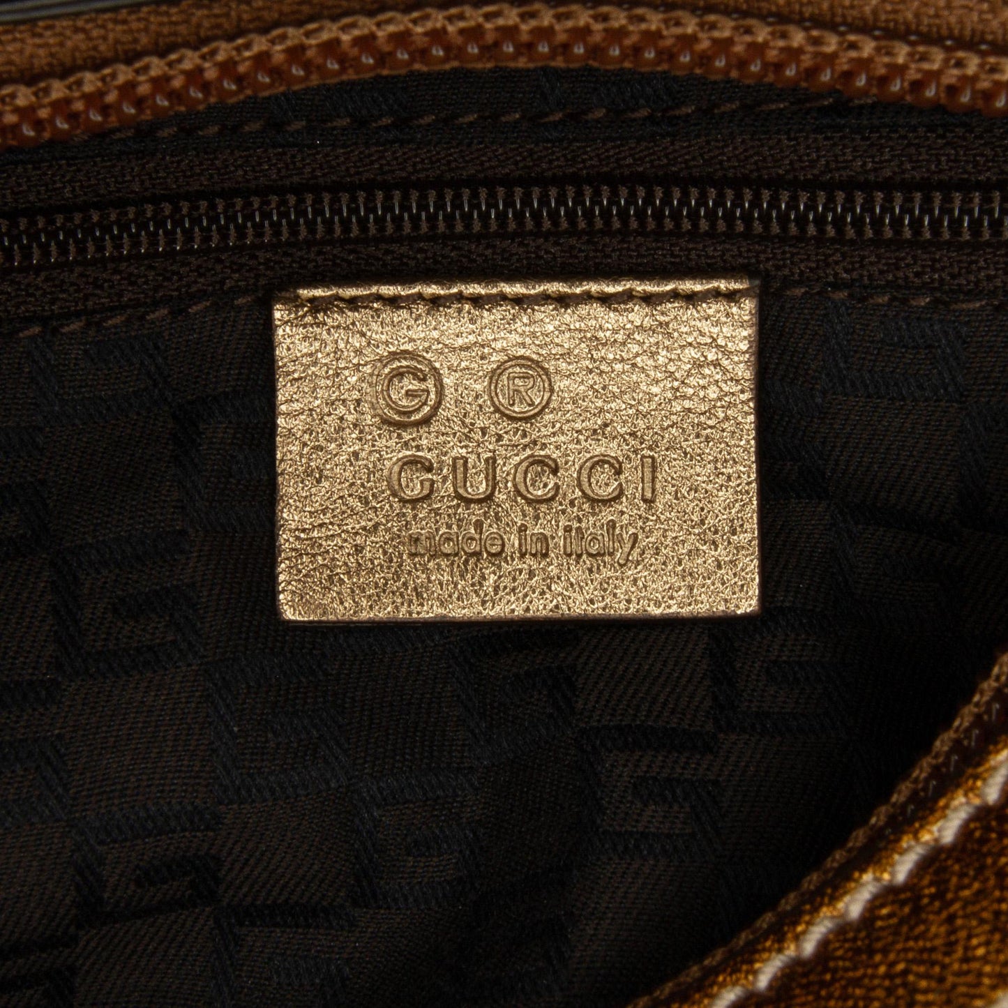 Gucci GG Satin Half Moon Hobo Bag (SHG-f8SFVJ)