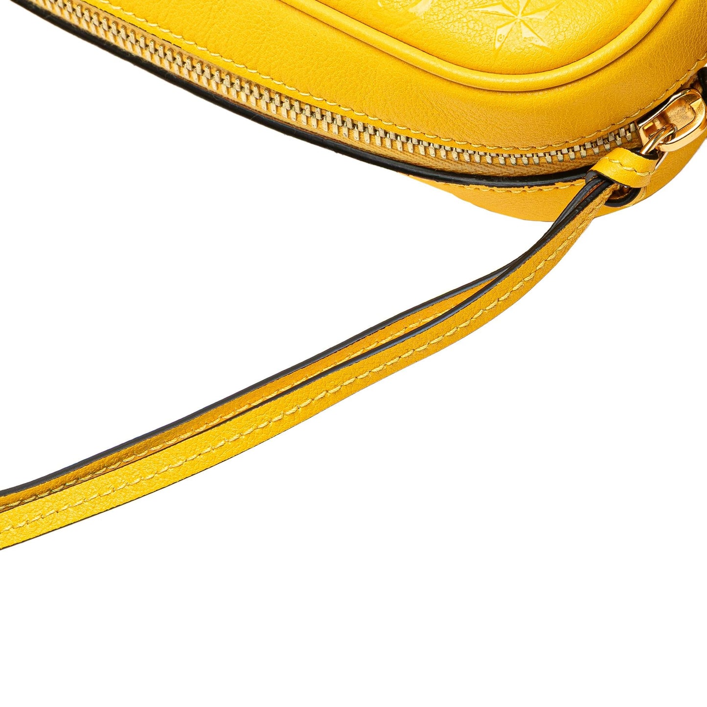 Gucci GG Star Embossed Leather Crossbody