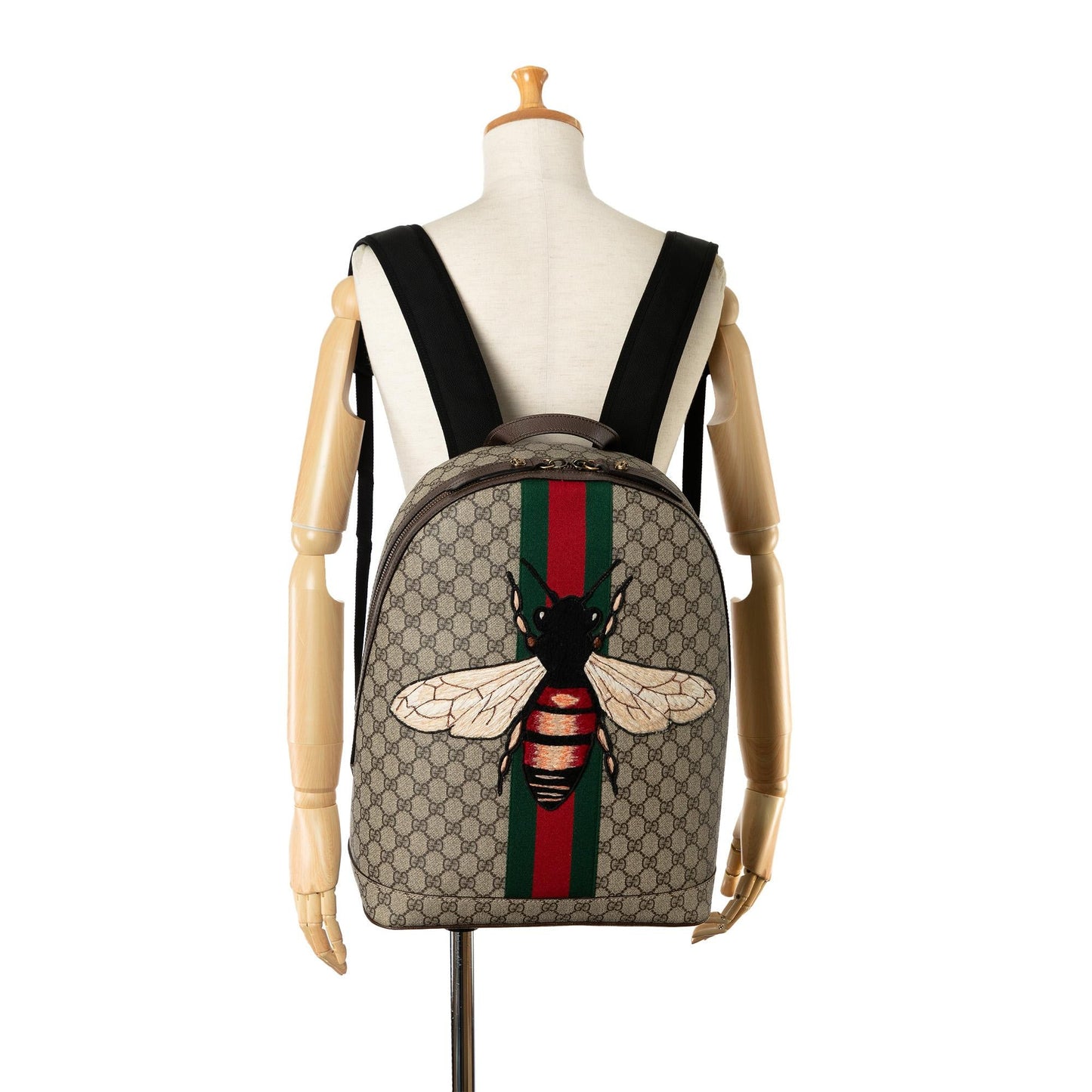 Gucci GG Supreme Animalier Web Backpack (SHG-TR6kCr)