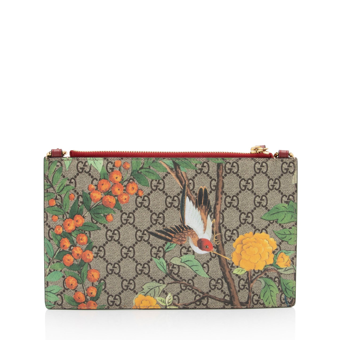 Gucci GG Supreme Bengal Tiger Pouch Crossbody (SHF-pKsW2V)