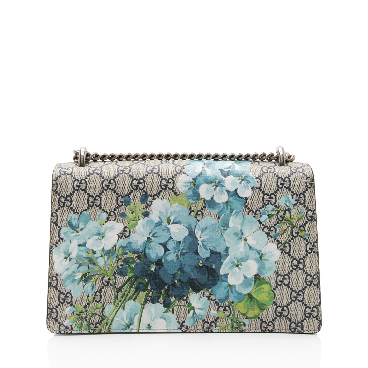 Gucci GG Supreme Blooms Dionysus Small Shoulder Bag (SHF-X2N0d4)