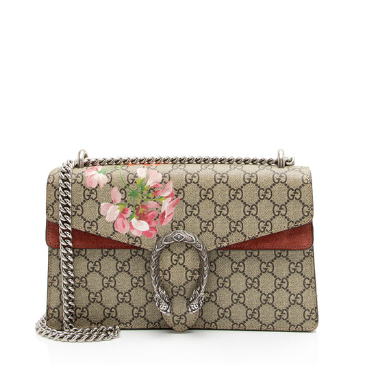 Gucci GG Supreme Blooms Dionysus Small Shoulder Bag (SHF-FbfbDG)