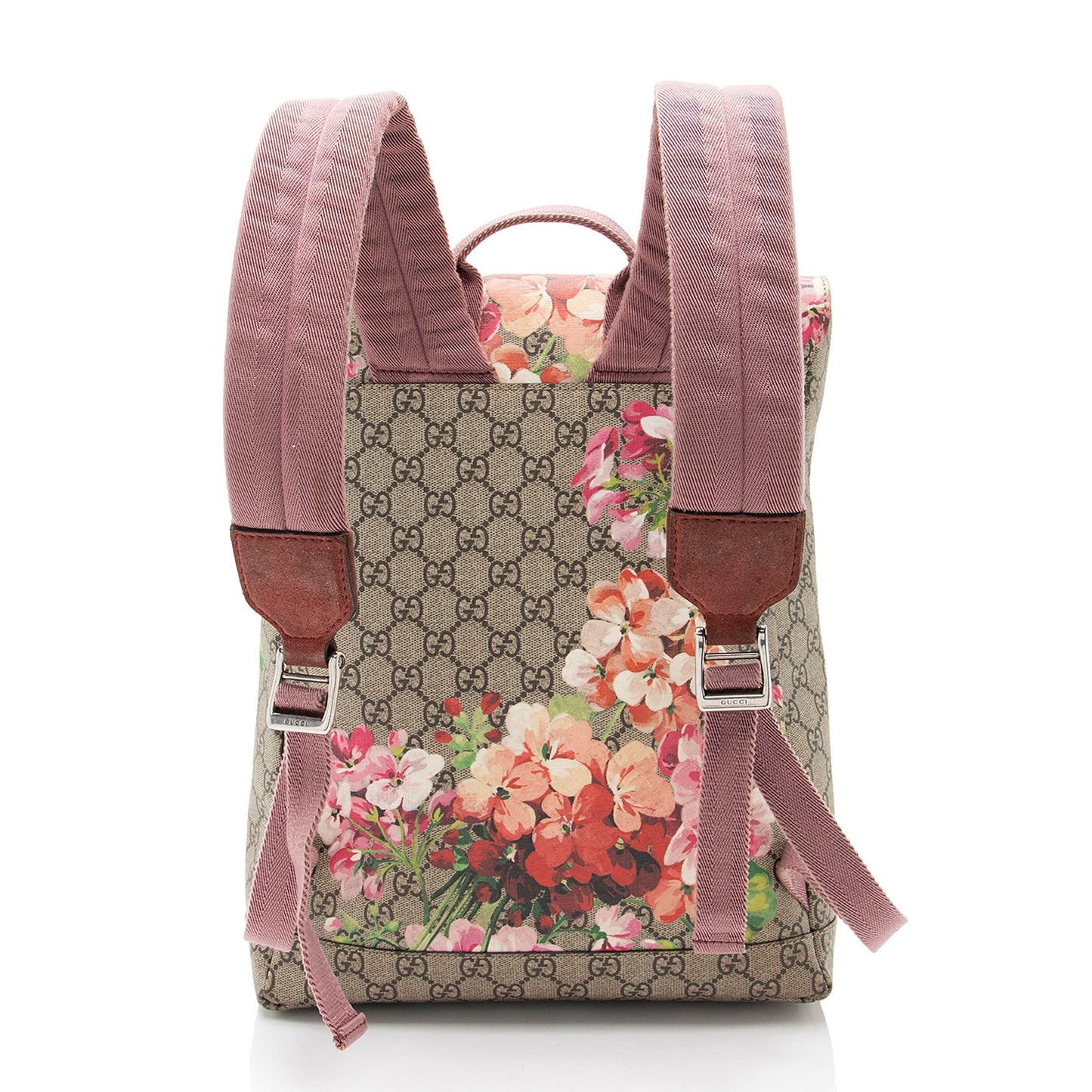 Gucci GG Supreme Blooms Medium Backpack (SHF-G2tOOE)