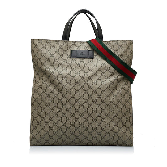 Gucci GG Supreme Convertible Soft Tote (SHG-j1BCpq)