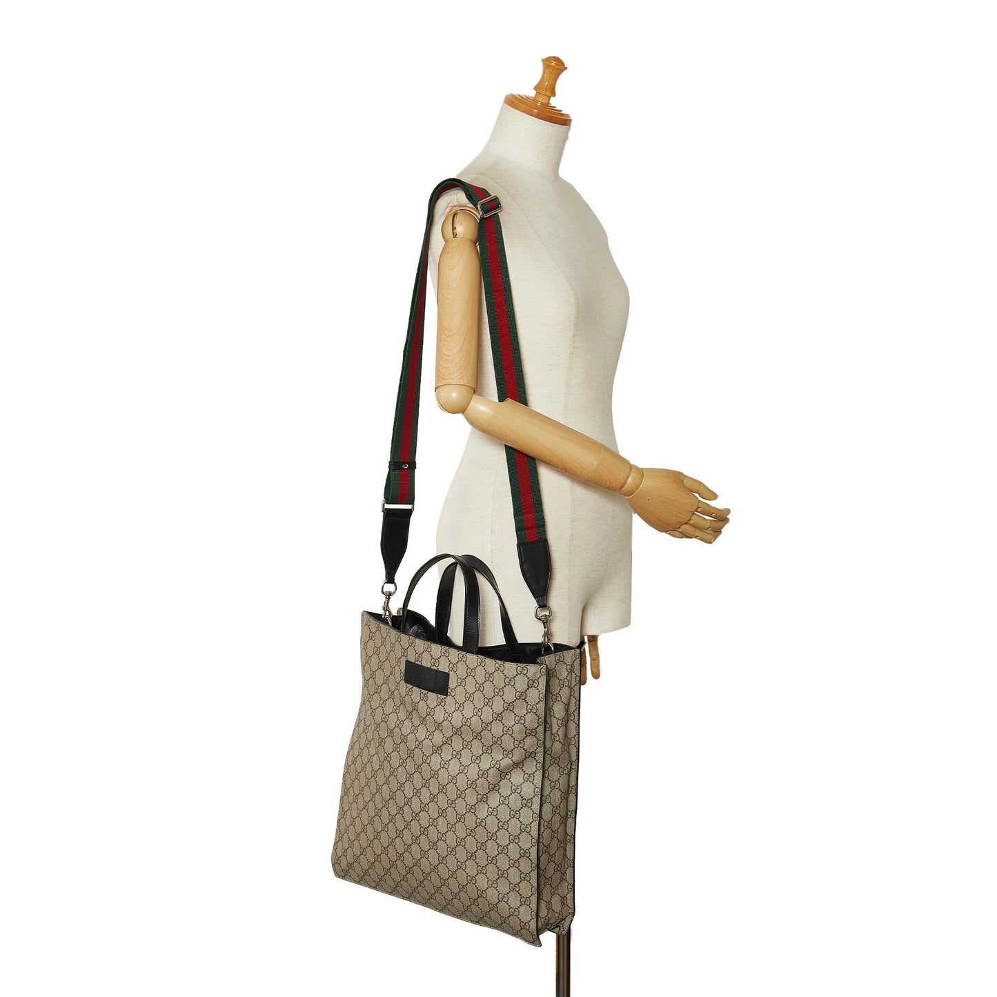Gucci GG Supreme Convertible Soft Tote (SHG-j1BCpq)